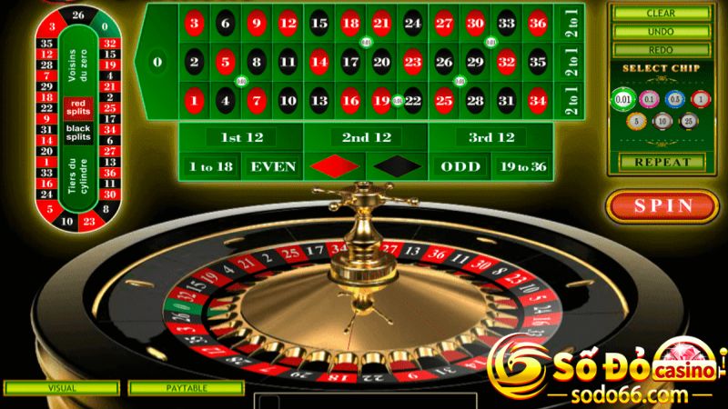 Cách chơi game Roulette online Sodo66 chuẩn từ nhà cái 2024