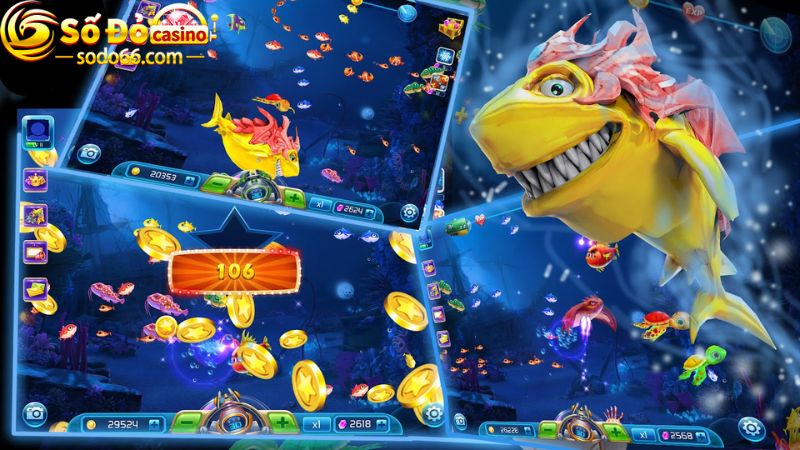 4 game bắn cá đang thịnh hành trong Sodo66