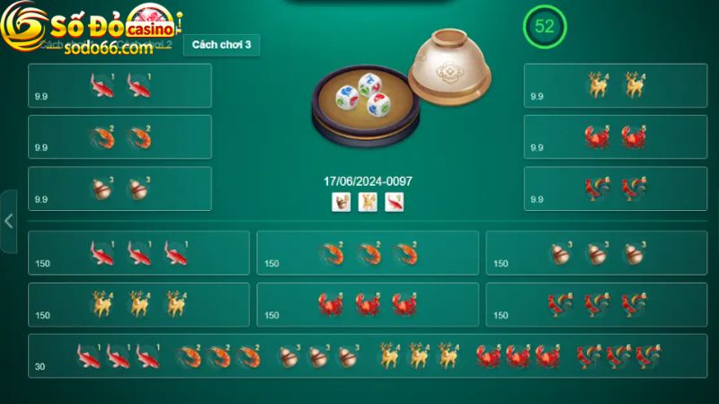 Cược bộ đôi, bộ 3 siêu thú vị, thắng tới 150 lần trong game 