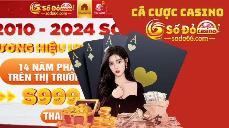 Cá cược Casino Sodo66 mọi lúc với nhiều game hay