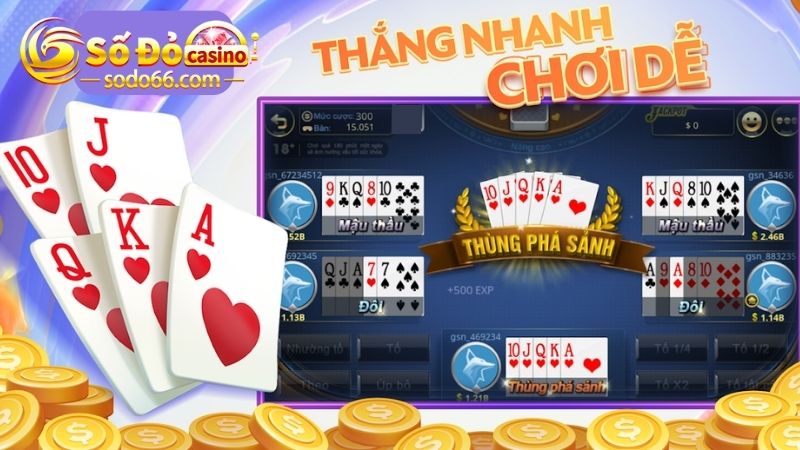 Tìm hiểu 4 vòng đánh trong game bài xì tố