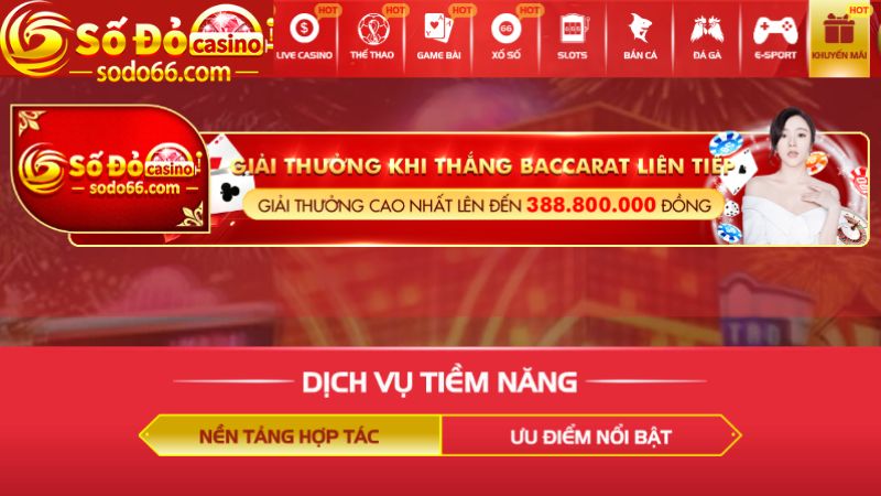 Nội dung của chương trình khuyến mãi thưởng khi thắng Baccarat liên tục